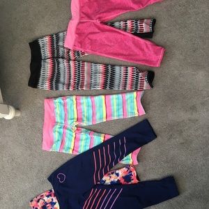 5 pairs of Girl’s exercise pants